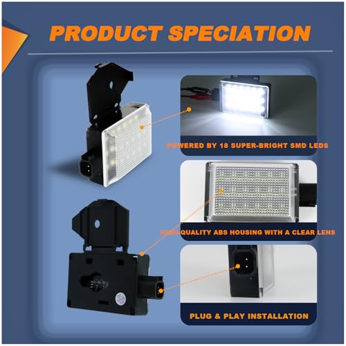 Kit de luz LED para capó Dodge Ram Durango Jeep miniatura 3