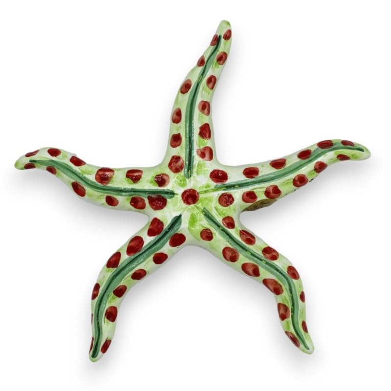 Étoile de mer en céramique Caltagirone SICILIA BEDDA artisanale italienne