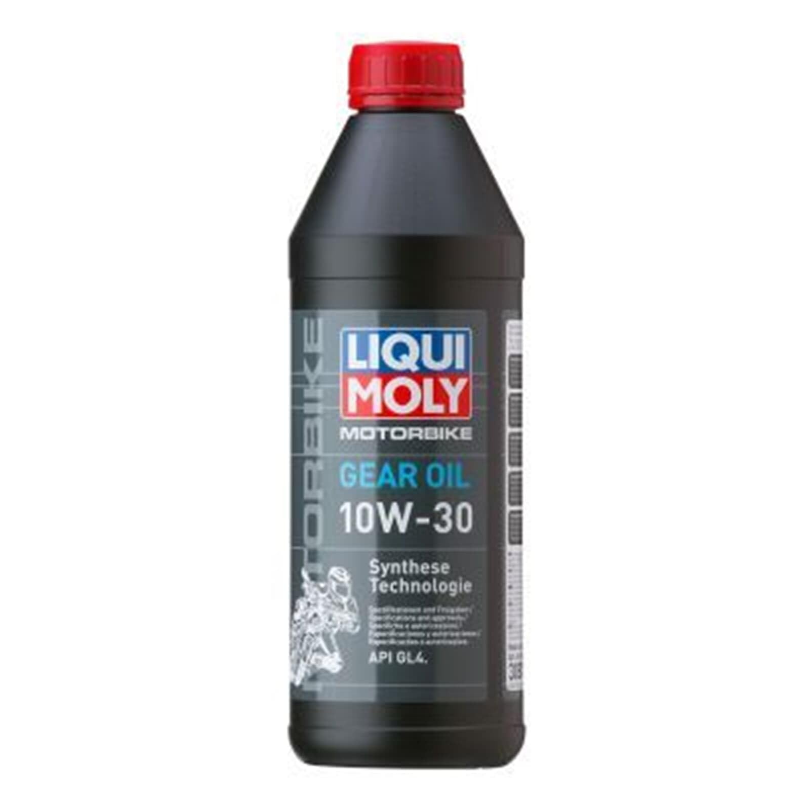 LIQUI MOLY Motorbike Gear Oil 10W-30 | 1 L | Motorrad Getriebeöl | Art.-Nr.: 3087, Schwarz