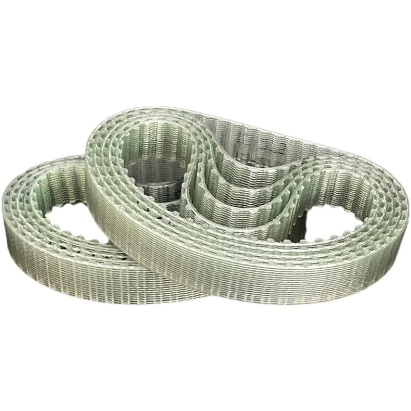 AXWERB Premium 10pcs Trapezoid Steel T5 Timing Belts, PU Width10/15/20mm T5-390 395 400 405 410 415 420 425 430 435mm Polyurethane Belts (Length : T5-435, Width : 20mm)