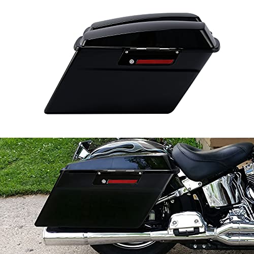 Alforjas duras para moto TCMT negro miniatura 4