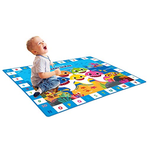 Tapis de jeu bébé Requin isolant et lavable pour protéger le sol du salon - 3