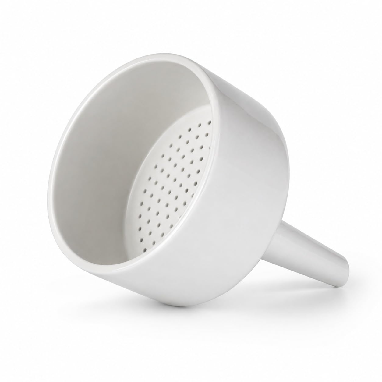 Embudo Buchner Cerámica Esmaltada Resistente Ácido-250mm