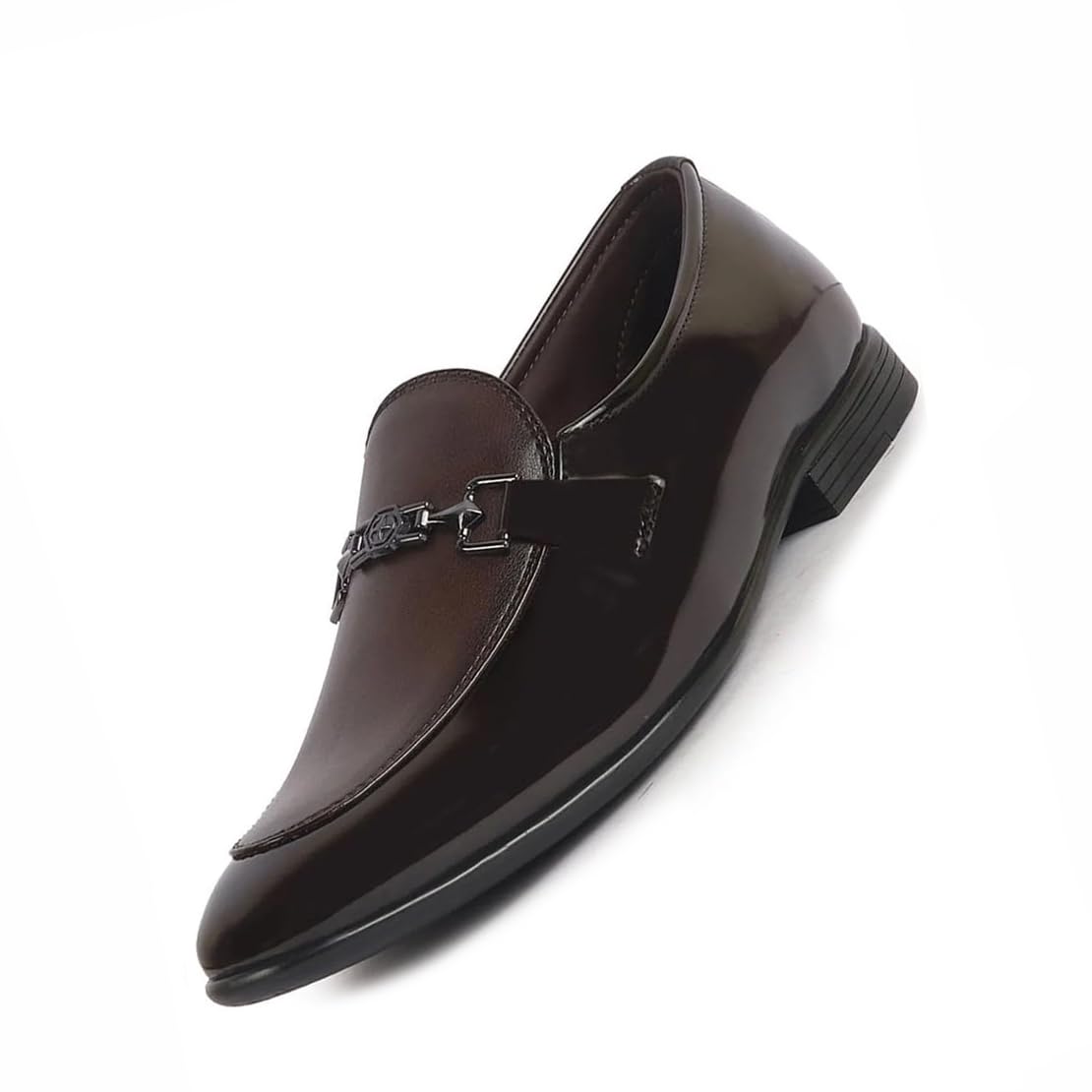 fausto Men Leather Pull-On Shoes-picture-22