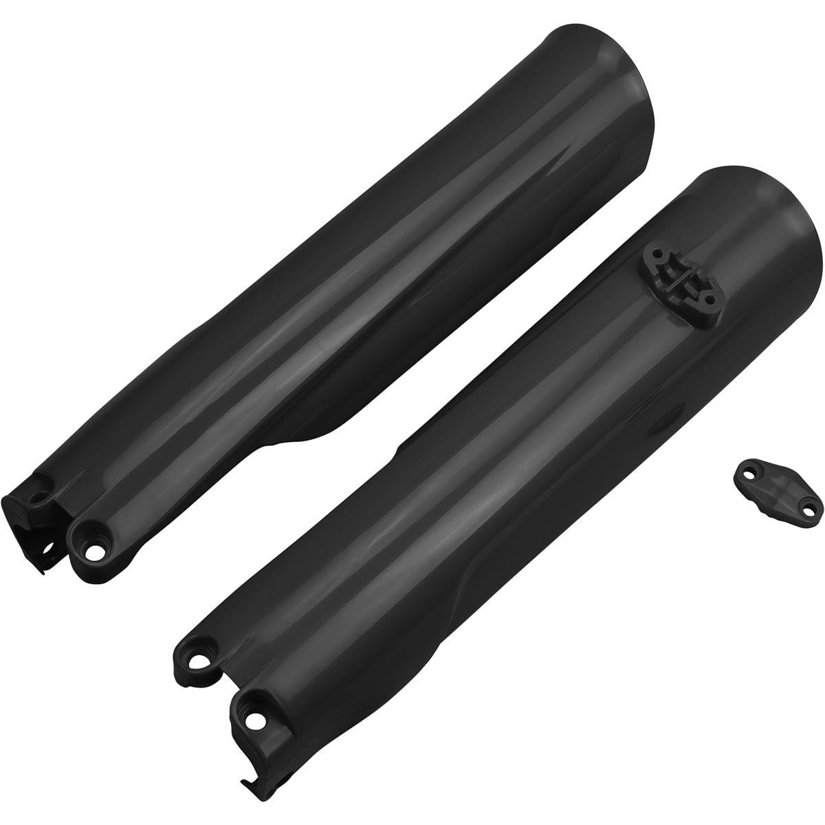 Ufo Black Kt05014#001 - Fork Guards For Husqvarna Fc250 2023-2025