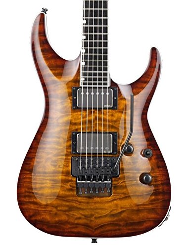 ESP E-II Horizon FR-II, Sunburst TESB Œil de tigre - Les Beatles, Paul McCartney, John Lennon, RIngo Starr, George Harrison ESP E-II Horizon FR-II, Sunburst TESB Œil de tigre – Image 3
