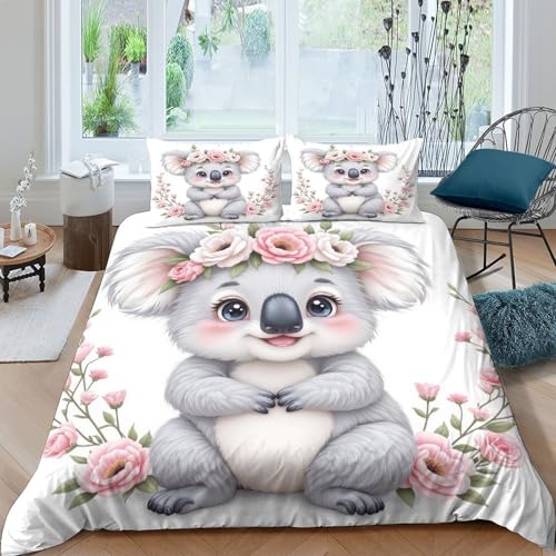 Housse de couette chat imprimé en 3D microfibre de qualité supérieure - 4