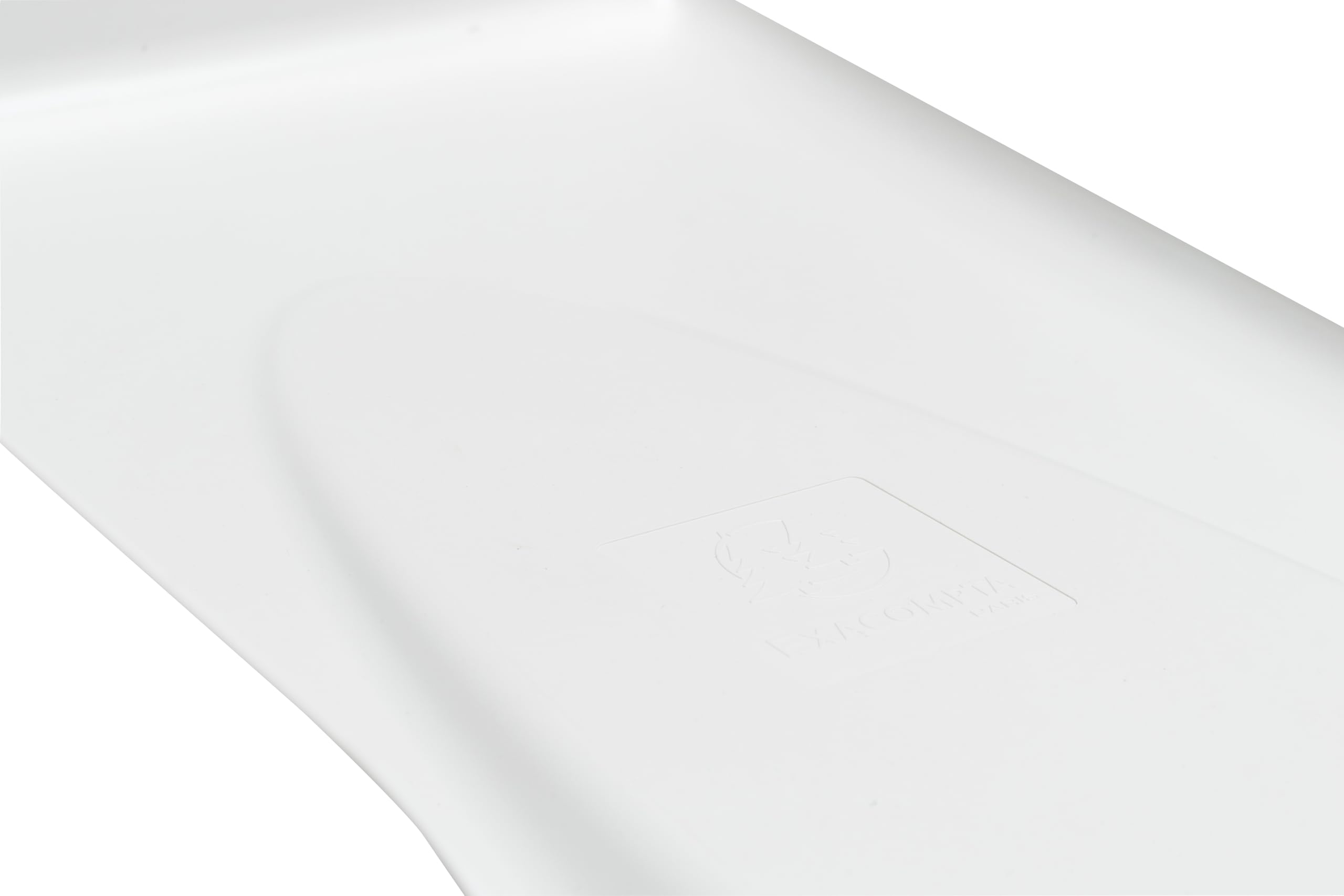 Exacompta - Réf. 11113D - Lot de 6 Corbeilles à courrier Combo Styli Autentik - pour Documents au Format A4+ - dim 34 x 25 x 6,5 cm - Porte étiquette - Peut contenir 500 Feuilles - Couleur Blanc