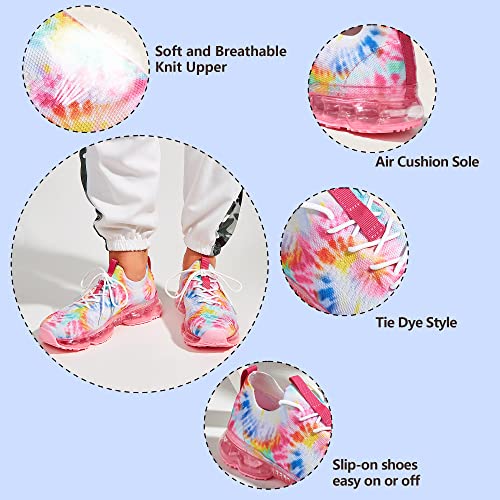 Image of LUCKY STEP Women Air Cushion Fashion Sneakers | Breathable Casual Comfortable Lightweight Walking Shoes