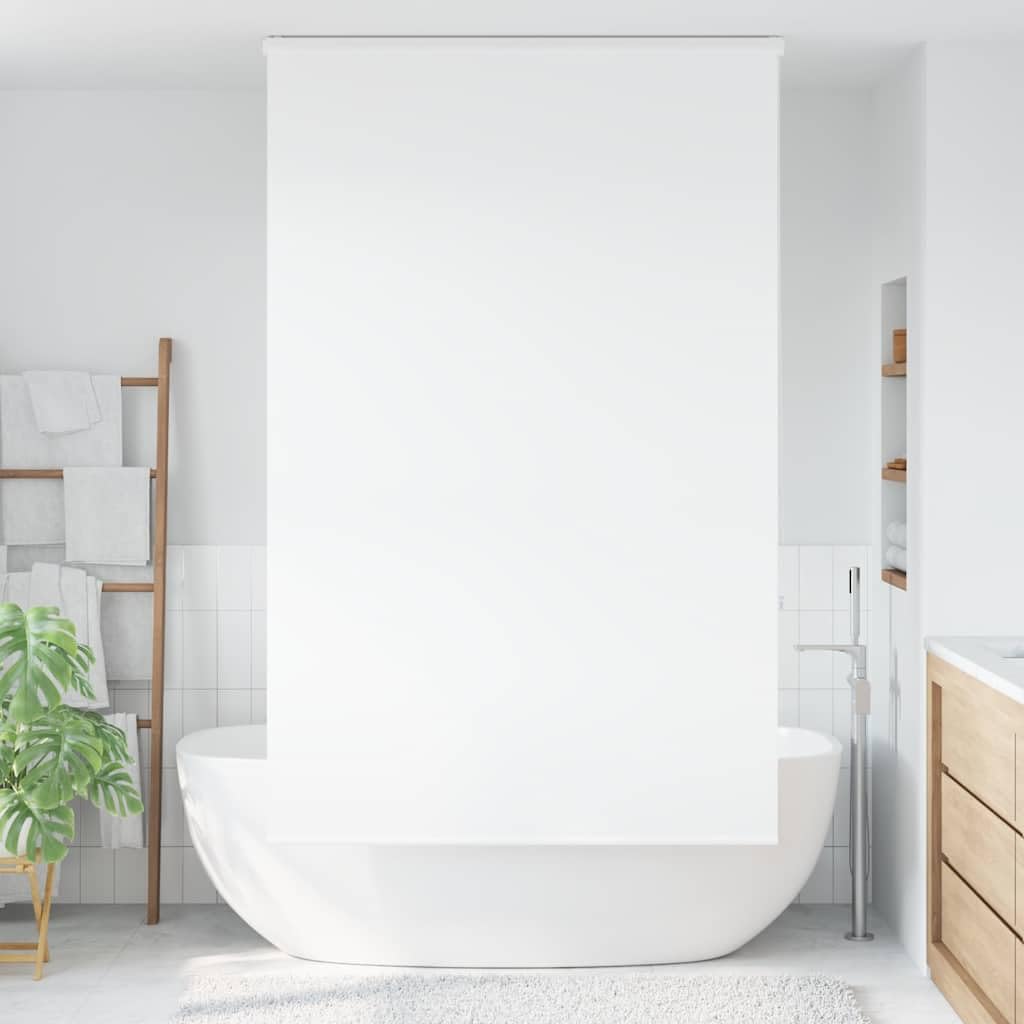 Roleta prysznicowa z kasetą, PEVA, 126 cm
