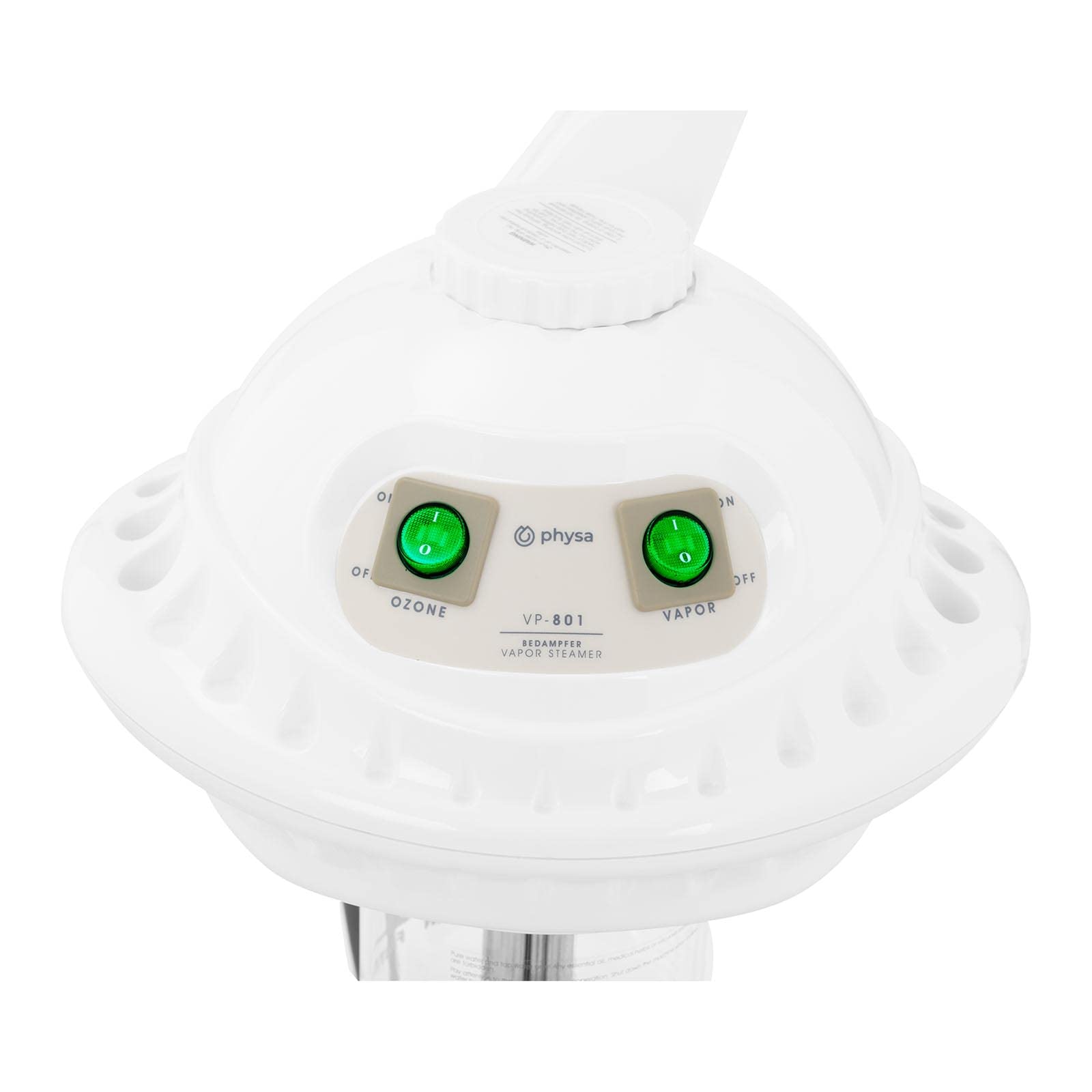 physa PHYSA VP-801 Gesichtsbedampfer Vapozon Gesichtssauna Bedampfer Dampfgerät Kosmetik 1.000 ml