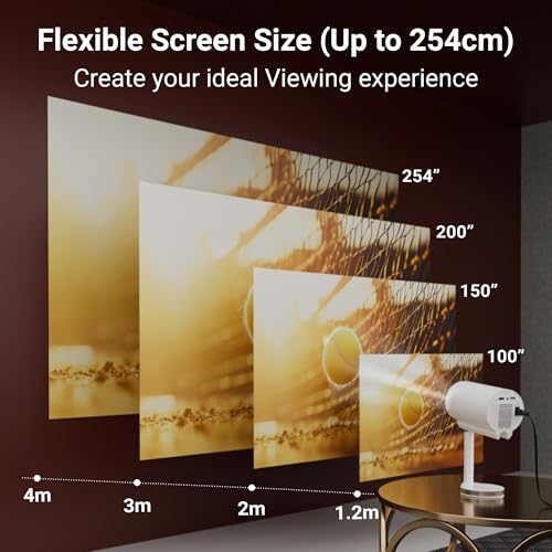Image of Zebronics Android 13 Smart LED Projector, 1080p Support, 2800 Lumens, 100 inch Screen Size, 90 Tiltable, Auto Keystone, OTT Apps (Netflix, Prime, Hotstar), BT v5.0, HDMI, Miracast, WiFi (PixaPlay 30)