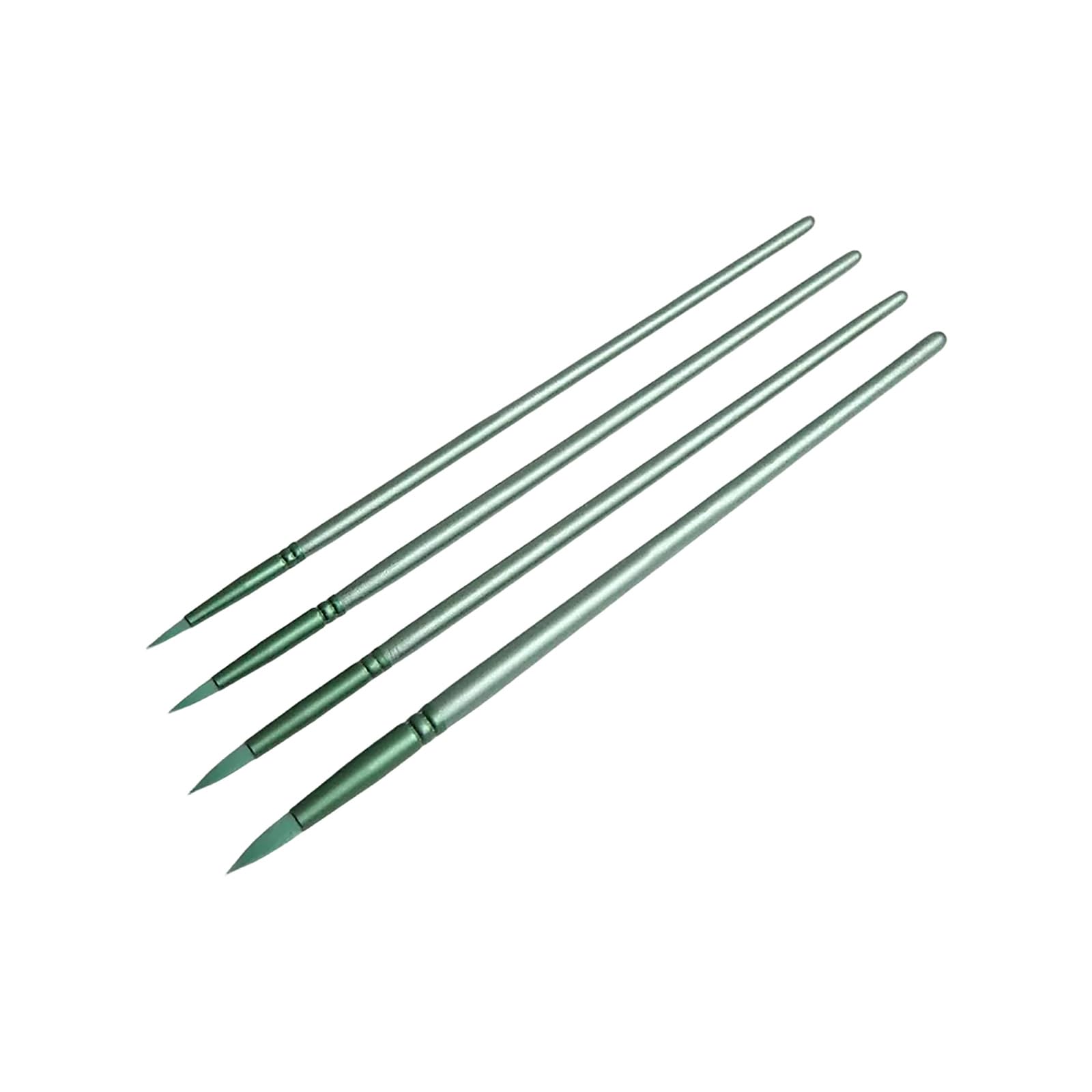 Of Nylon Paint Brushes for Acrylic Oil Watercolor Art Craft Ergonomic Handle Nylon Bristle Paint Brushes for Artists