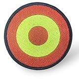 Pixcool | Parche Bordado Escarapela España | 9 cm | Parche Velcro Personalizado para Mochila Militar | Ideal para Airsoft y Crossfit