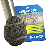 Furniture Footies Almohadilla protectora para patas de mesa de tenis precortada de 2.4 pulgadas, mientras que está precortada