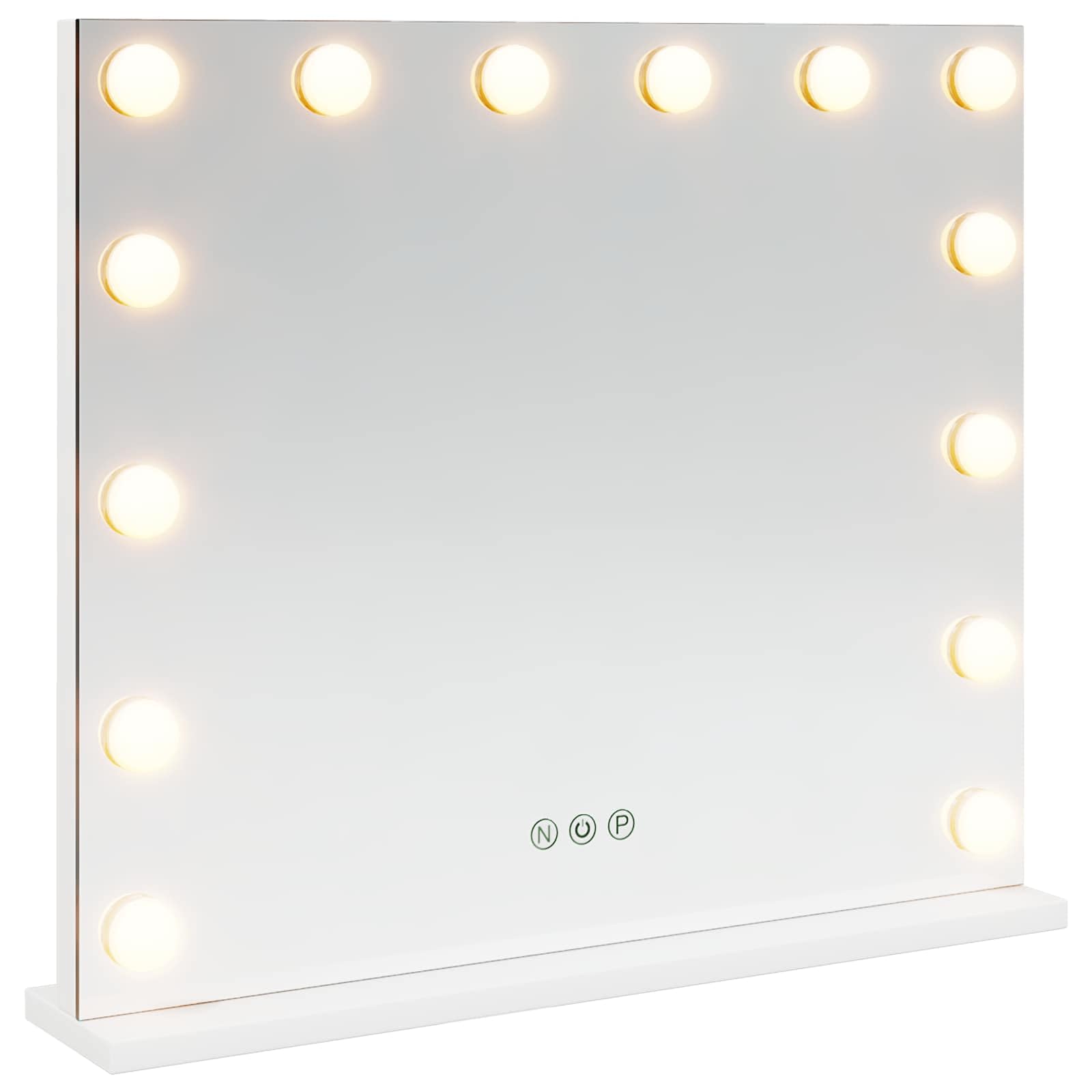 Miroir de Coiffure LED Blanc 50 x 10 x 44 cm Verre et Acier,Santé & beauté,Hygiène personnelle,Cosmétiques,Accessoires cosmétiques,Accessoires de Maquillage,4.85 kg-42020526