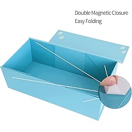 Gift Boxe 12 x 6 x 4 with Magnetic Closure Lid Gift Boxes for Presents,Bridesmaid Gifts Box,Cute Box,Birthday Gift box,Luxury for Gift Packaging, Magnetic Gift Box for Wrapping Gifts (Blue/5PCS)