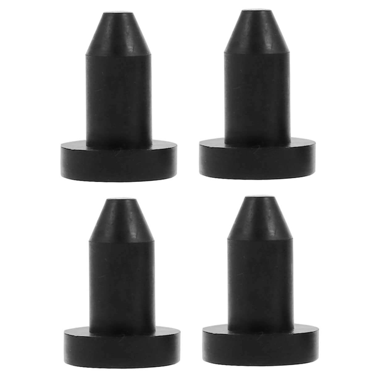 VANZACK 4pcs Kayak Drain Plug Silicone Plugs Boat Accessories Kayak Drain Plugs Buttplugs Kayak Plugs Kayak Parts Neoprene Scupper Plugs Replace Rubber Black Go-parts, 3X2.2X2.2cm