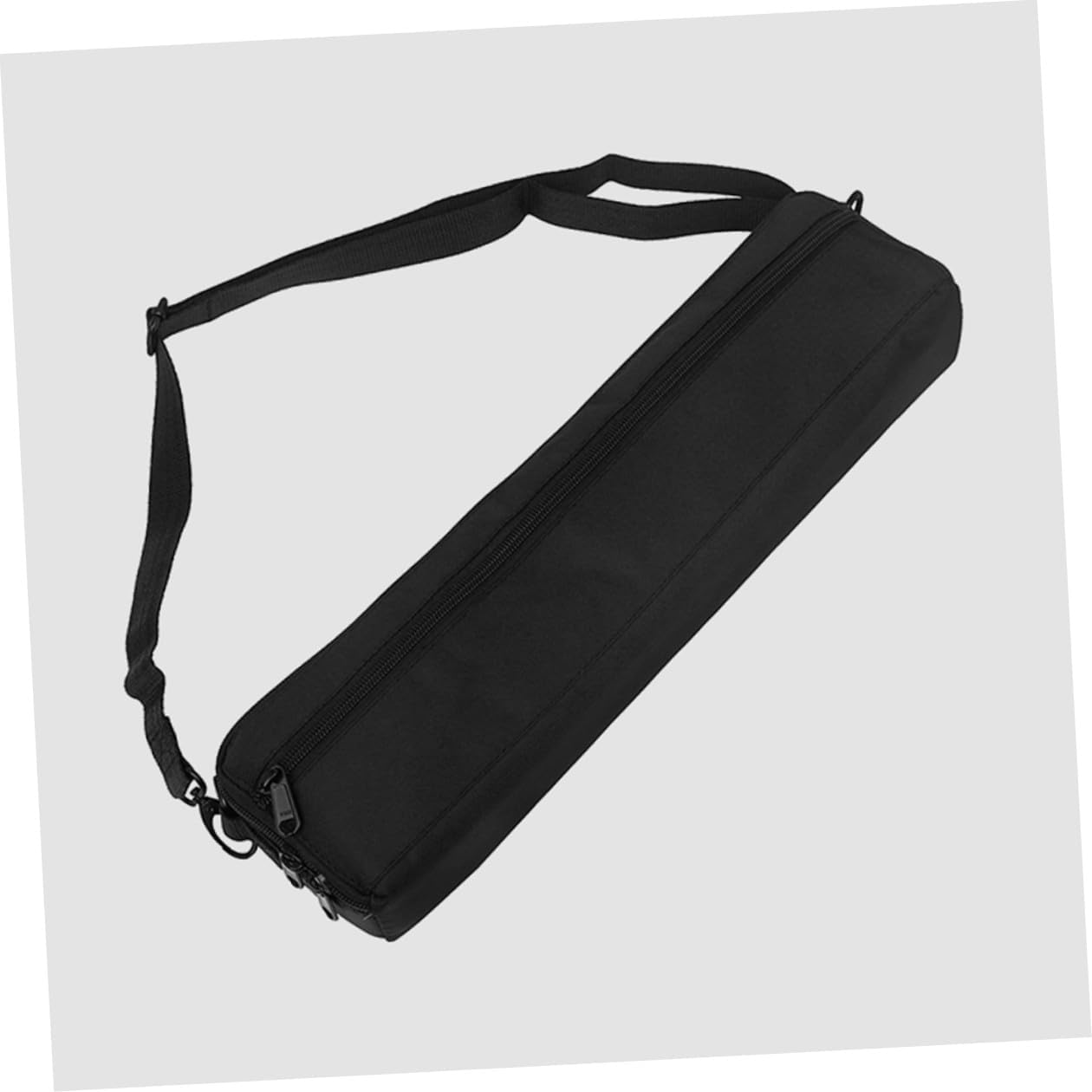 PRETYZOOM Flute Carrying Case Set with 16-hole Hard Shell, Black Protective Flute Storage Bag with Shoulder Strap and Portable Handheld Music Instrument Pouch for Travel and Performance image 3