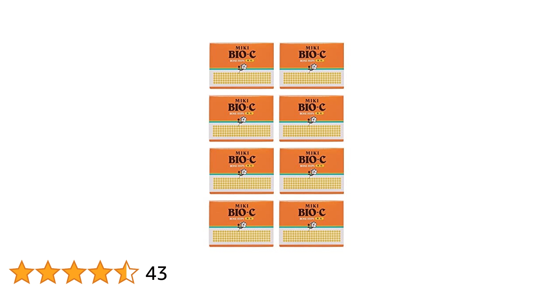 Amazon | お得な8個入1ケース！！[三基商事] ミキ バイオC