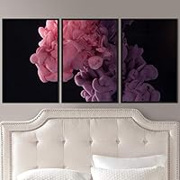 3 Piece Framed Canvas Wall Art Abstract Fluids Canvas Prints Home Artwork Decoration for Living Room,Bedroom - 16