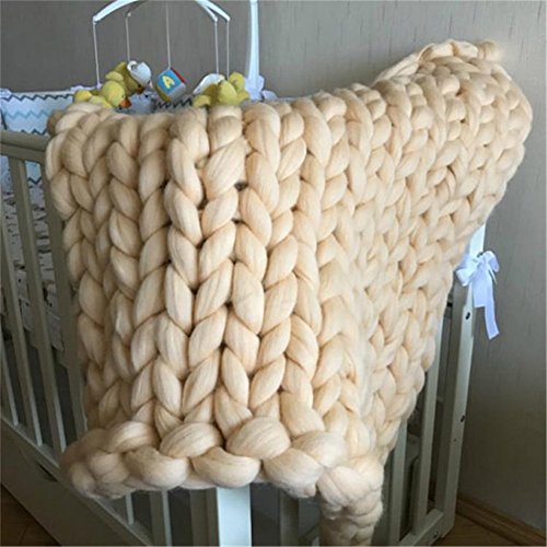 image for HomeModa Studio Non-Mulesed Chunky Wool Yarn Big Chunky Yarn Massive Y