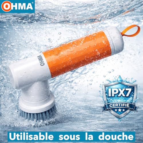 Brosse électrique rotative pour nettoyer les joints sans effort et sans douleur - 7