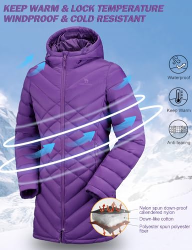 CAMELSPORTS Women's Ski Jacket Winter Snow Coat Warm Mountain Waterproof Female Jacket Parka with Hooded4