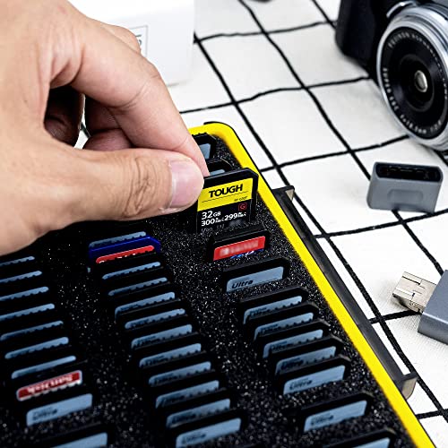 Étui De Transport De Cartes éoire Grande Capacité Pour 36 Cartes SD