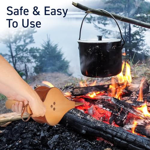 image for Kings County Tools Fireplace Bellows Indoor or Outdoor Fire Pit Tools 