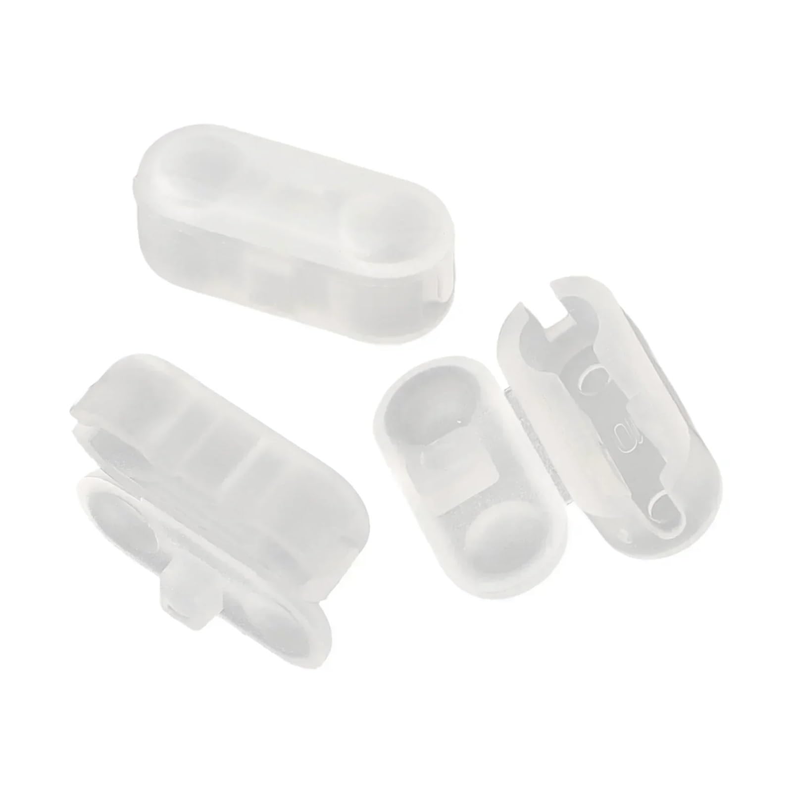 Gbrcen Blind Chains Connectors 100Pcs Roller Blind Pull Cord Connector Clips Plastic Curtain Chain Connector For Roman Vertical Curtain Beaded Chain Cord