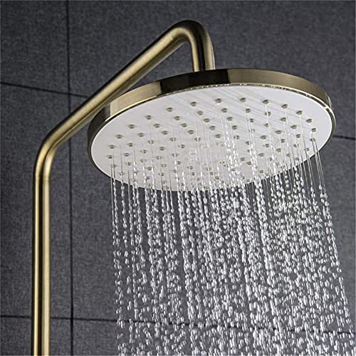 Pack douche murale pour rénovation avec grand pommeau et flexible - 4