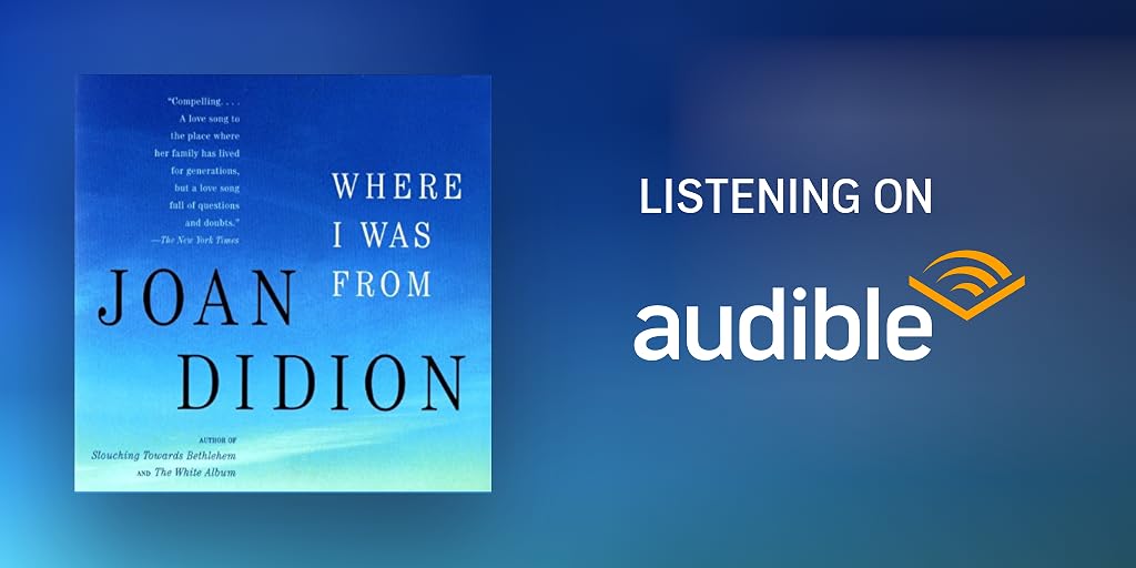Where I Was From Audiobook | Free with trial