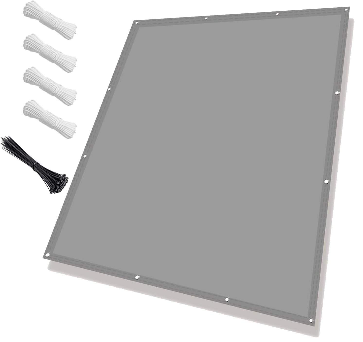 Voile de jardin imperméable anti-UV en tissu bœuf 2,3 x 7 m