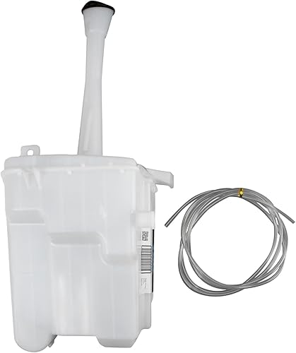 Vista 506 de TRQ Depósito de limpiaparabrisas compatible con Chevrolet Cruze 2016-2019 con luces antiniebla GM1288252 84036025 23365281PFM