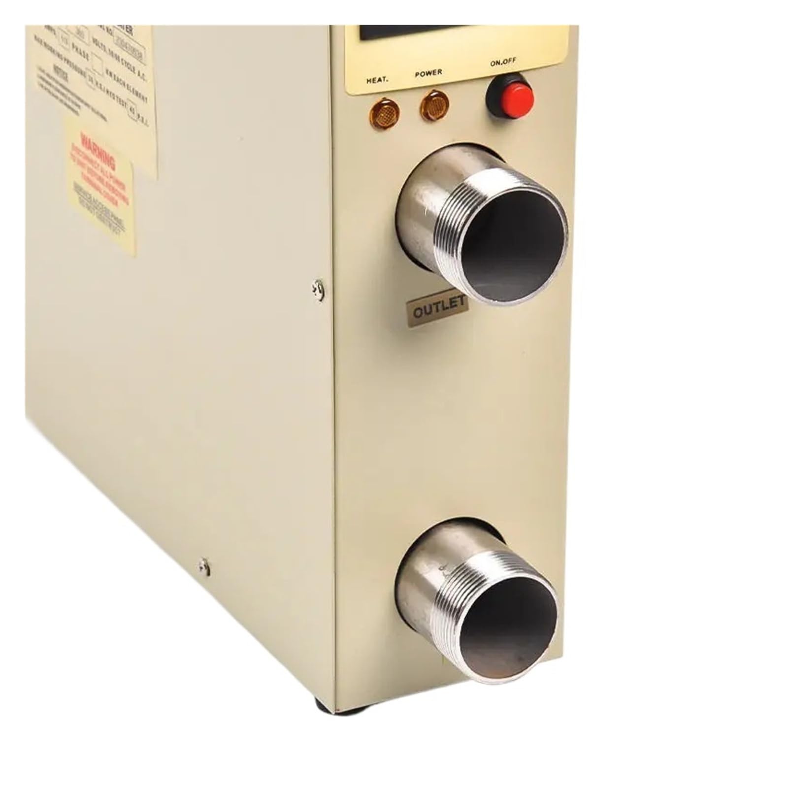Pompa di Calore elettrica Portatile da 9 kW for Piscina con Controllo termostatico, scaldabagno for Piscina, vasche da Bagno, Spa e Relax Riscaldamento rapido ed efficiente(380,18kw)