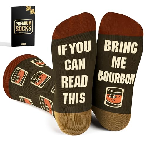 VICRAZY Wine Gifts for Men, Women - Funny Socks - Gifts for Lovers - Stuff, Stocking Stuffers