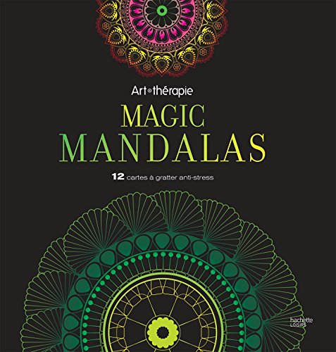 Cartes à gratter Magic mandalas