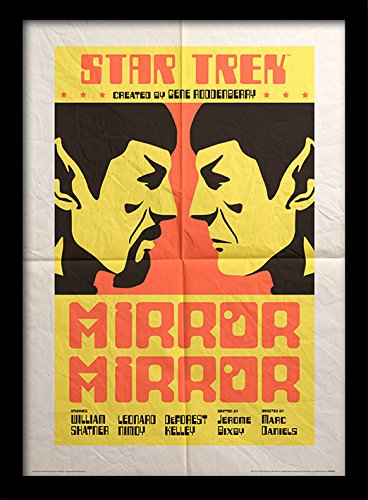 Star Trek 'Mirror Mirror Gerahmter Kunstdruck, Größe A3