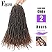 Bomb Twist Crochet Hair 6 Packs Spring Twist Hair Prelooped Crochet Braids Synthetic Hair Extension Passion Twist Mini Twist Hair dreadlocks Braiding Hair for Women 14inch T30