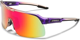 articulo D.Franklin Gafas de sol deportivas - Resistentes y Ligeras - Ideal para actividades al aire libre - Modelo wind - Rectangular - Para Hombre y Mujer - Sunglasses