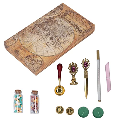 Kit de tampons de cire Fuchsia vintage style européen d'exception