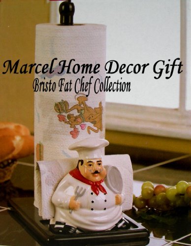 Chef Paper Towel And Napkin Holder Ceramic
