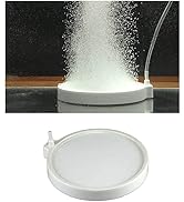 LONDAFISH Aquarium Air Stone Disk Tray Aquarium Oxygen Pump Sand Stone Bubble for Fish Tank High ...