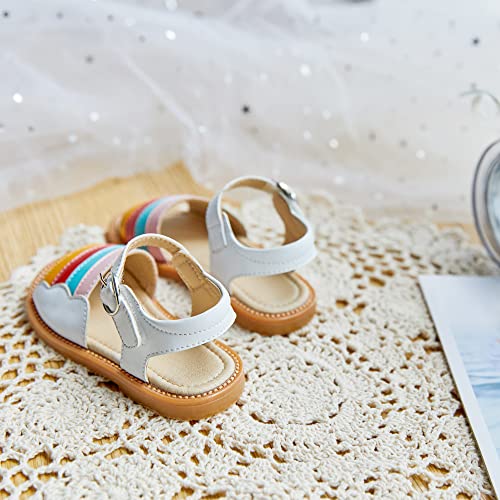 Image of Kiderence Toddler Girls Sandals Little Girls Kids Summer Shoes Toddler Sandals