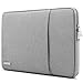 Produktbild TECOOL 14 Zoll Laptoptasche Hülle Kompatibel mit 14 Lenovo HP Acer Dell Chromebook, MacBook Air 15 M3/A3114 M2/A2941 2024-2023 Wasserdicht Laptop Tasche Schutzhülle Laptop Sleeve, Grau