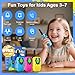 Walkie Talkies for Kids Toys for Boys Girls 4-6, 3 Miles Range Walkie Talkie to Camping, Outdoor 4 Year Old Girl Birthday Gifts for 3 4 5 6 7 Year Old Boy Girl Gifts Age 6-8 (Blue&Pink&Yellow)