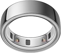 Oura Ring 4 Silver Size 10 Smart Ring - Accurate Sleep, Activity, Stress & Health Tracker with Smart Sensing