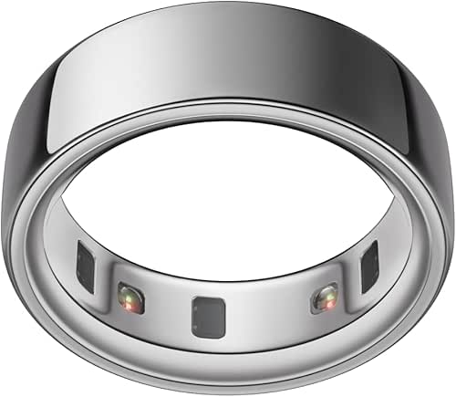 Oura Ring 4 - Silver - Size 8 - Size
