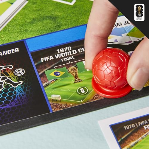 Image of Monopoly Panini Prizm: FIFA World Cup Game I Soccer Board Game with Monopoly Panini Prizm FIFA World Cup 2026 Trading Cards I Ages 8+